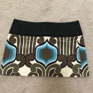 Printed Mini Skirt
